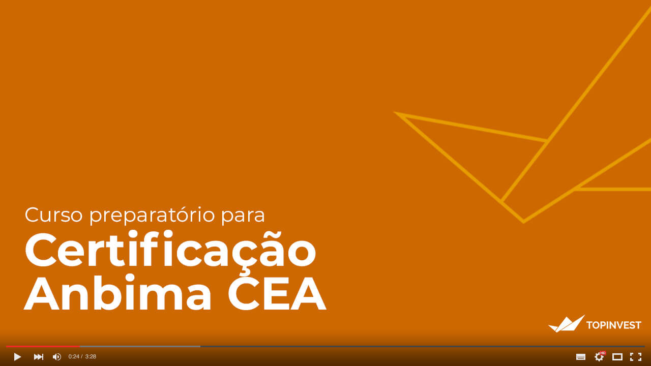 Curso CEA Online Anbima | 7 Dias Grátis | Passe De 1ª | TopInvest